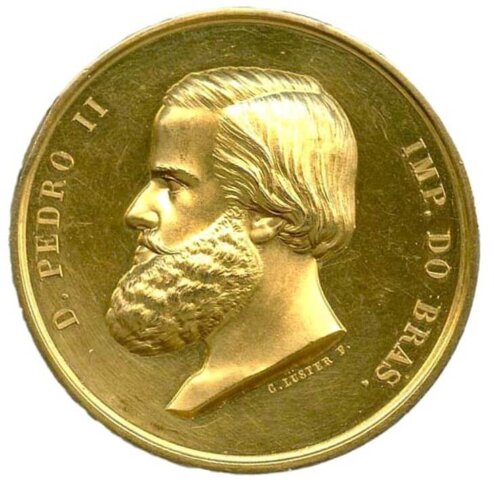 ブラジル ペドロ2世 金メダル 19世紀
