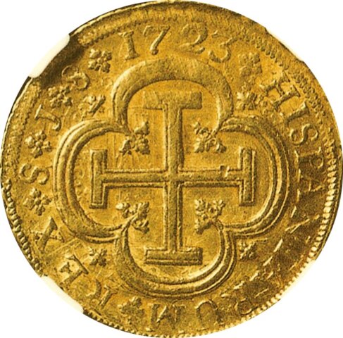 フェリペ5世 8エスクード金貨 1723年