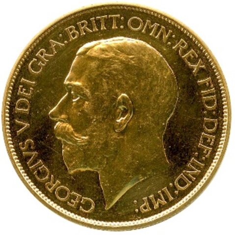 ジョージ5世  5ポンド金貨 1911年