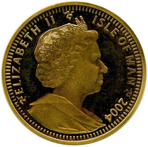 エリザベス2世 クラウン金貨 2004年