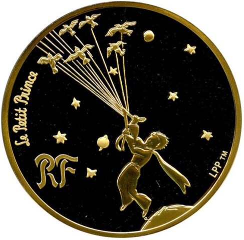 星の王子さま 200ユーロ金貨 2015年