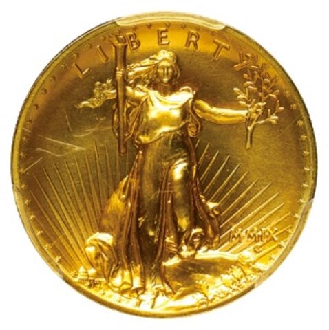 セントゴーデンス  ウルトラハイレリーフ 20ドル金貨 2009年