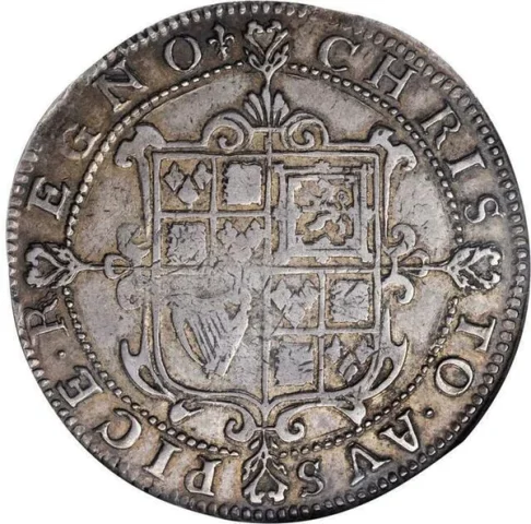 チャールズ1世 クラウン銀貨 1625年