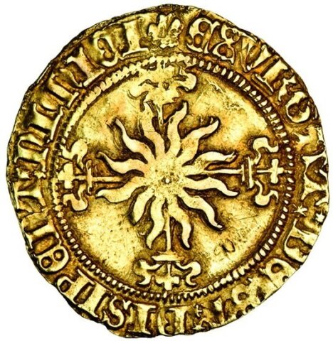 ジェームズ4世 1ユニコーン金貨 1488～1513年