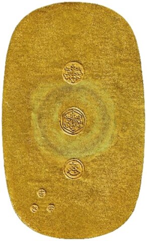 万延大判金（たがね打）1860～1862年