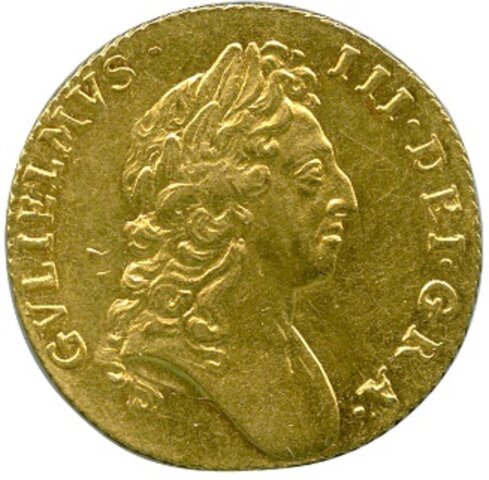 ウィリアム3世 1ギニー金貨 1695年