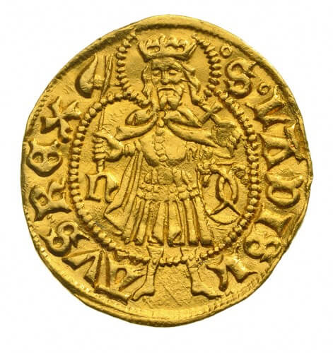 マーチャーシュ1世 1フォリント金貨 1482年～1489年