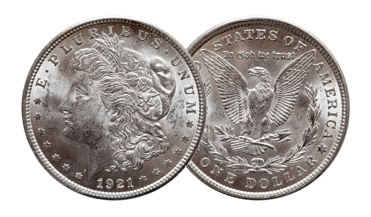 モルガンダラー（リバティコイン） 1ドル銀貨 1921年
