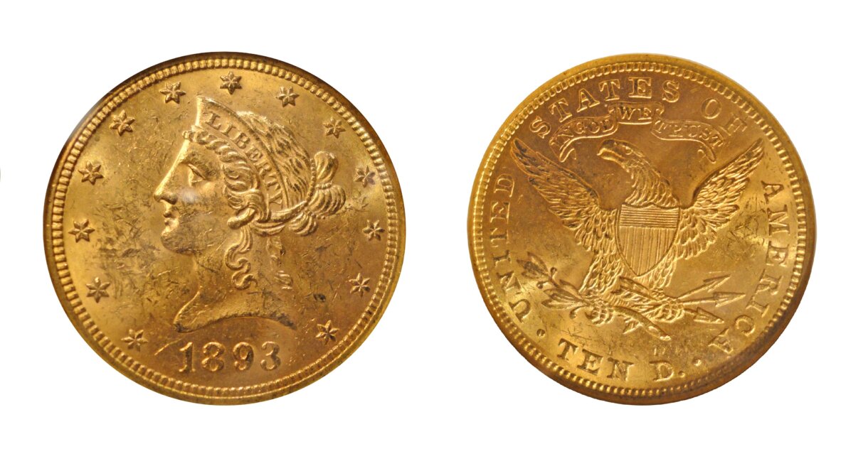 コロネットヘッド 10ドル金貨